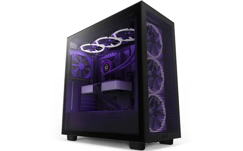 CASE NZXT H7 FLOW BLACK ARGB